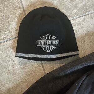 Harley-Davidson Black Hat with Silver Accent